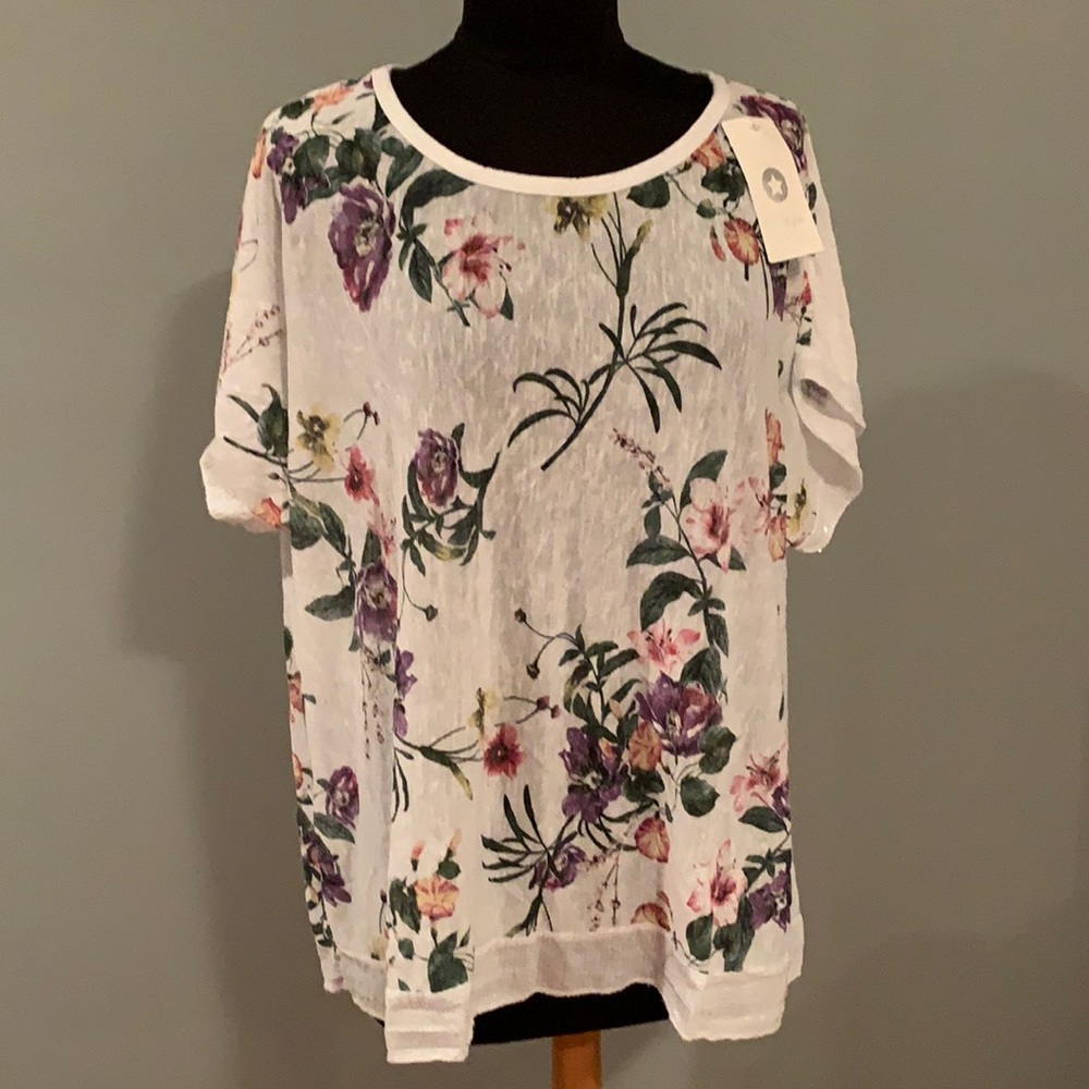 NWT Cotton/Linen Blouse